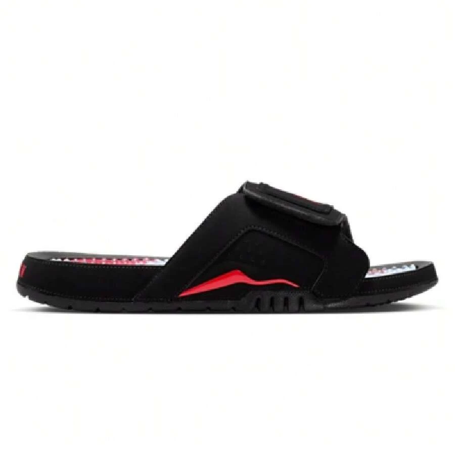 Men's Jordan Hydro VI Retro Black/Infrared 23 (DM0979 009) - 黑色 - 查看 1
