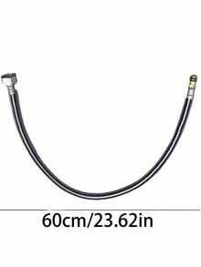 360°旋转不锈钢厨房水龙头 - 单孔安装，陶瓷阀芯，节水设计，抛光拉丝表面，无需电池，冷热水控制，高拱形出水嘴，四季皆宜的厨房用品，厨房配件，厨房工具