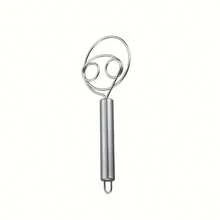 Stainless Steel Flour And Noodle Mixer, Mixing Rod, Manual Double Coil Dough Tool, Dough Mixer, Mixing Rod - Multicolor - View 6