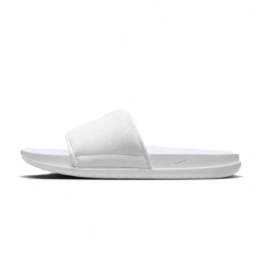 Men's Nike Kobe Offcourt Slide White/White (IF2870 100) - 白色 - 查看 1