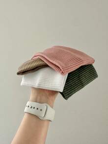 1条街头风弹力针织发带，适合瑜伽、户外运动和日常佩戴，可作健身发带、跑步发饰、瑜伽头巾、运动吸汗带。 - 薄荷藍 - 查看 6