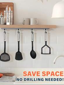 Móc từ tính chịu lực cao 50lbs, nam châm neodymium đen mạnh mẽ, kèm móc treo đồ nặng, dễ lắp đặt, không cần khoan. Móc từ tính siêu mạnh, lực hút cực mạnh, thích hợp cho tủ lạnh, nhà bếp, tủ đựng đồ, văn phòng, trường học. Phụ kiện thiết yếu để sắp xếp nhà cửa. - màu đen - Xem 10