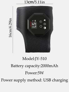 Wireless Electric Ankle Massager With Heating, Vibration, And Foot Warming For Home Use, Relaxation And Therapy. Graphene Electric Heating Ankle Massager With Vibration And Warming Function.