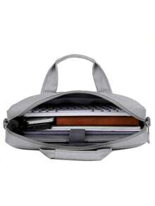 14-17.3 Inch Waterproof Laptop Briefcase, Compatible With Macbook Pro 15/16, Air 15 M2, 14-17.3 Inch HP And Asus Laptops, Ultra-Slim Messenger Bag/Shoulder Bag, Black - Multicolor - View 6