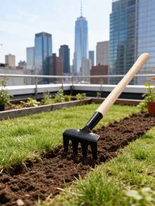 三件套木柄园艺工具，轻便符合人体工学，适用于移植、松土、种植等园艺工作，是家庭花园、庭院和露台的理想之选。 - 均碼 - 查看 7