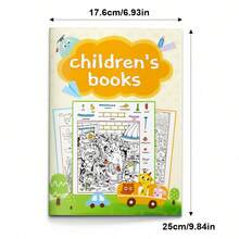 Hidden Objects Activity Book – Search-And-Find Picture Puzzles To Spot Concealed Items, Detailed Scenes With Item Lists, Builds Observation, Focus And Visual Scanning Skills, Fun Practice For Quiet Time - Concentration Workbook - View 3