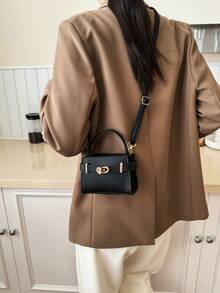 Minimalist High-Quality Mini Shoulder Bag, Fashionable Personalized INS Minimalist Crossbody Bag, Chic Handbag - Multicolor - View 11