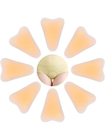 1pc Upgraded Concealer Toe Cover For Women, Adhesive Reusable Silicone Pads With No-Bump Design, Anti Camel Insert For Swimsuit Yoga Leggings, Comfortable Fit