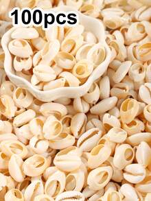 100/200pcs Natural Shell Beads, Seashells Conch For Bracelet Boho Jewelry Making, Needlework Wholesale Jewelry Accessories - Natural Shell Beads - View 12