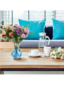 100/200/500颗多色亚克力假钻石、碎冰块、塑料冰块、岩石钻石晶体、宝石，适用于派对装饰、花瓶填充、摄影道具、DIY仿冰块工艺材料、透明彩色亚克力石，可用于鱼缸、玻璃装饰、手工材料 - 彩色 - 查看 8