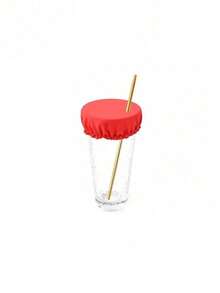 Reusable Drink Sleeve With Straw Hole, Bar/Club/Party Cup Holder, Nightclub Anti-Drugging Cup Sleeve And Lid, Prevents Foreign Objects From Entering The Cup - Multicolor - View 13