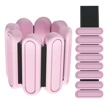 Ueasy 2件套可调节腕/踝负重带,男女通用,适合步行、跑步、普拉提、健身房锻炼、慢跑、瑜伽、力量训练,每对450克/1磅,硅胶材质,防水防汗 - 彩色 - 查看 14