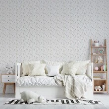 Paper and Wall Self-Adhesive Floral Vinyl Washable Wallpaper For Children's Rooms In Watercolor Design For A Minimalist Bedroom - Minimalist Floral - View 5