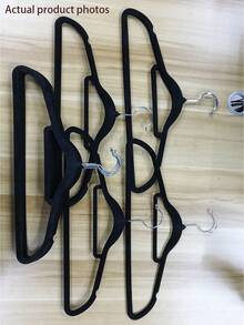 30pcs Non-Slip Premium Velvet Hangers Set, Sturdy Clothes Hangers And Suit Hangers, Ideal For Dresses, Coats, Shirts, With 360° Rotating Hook - Ultra Slim, Lightweight, Space Saving