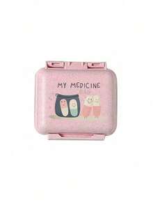 Mini 6-Fach tragbare Medikamentbox, Medikament Aufbewahrungsbox, Reise Pillenbox, Muster mit "Meine Medikamenttasche" und Pillen Mustern, 6-Fach kleine Medikamentbox, versiegelte Pillen Aufbewahrungsbox, 6-Tage Wochenaufbewahrungsbox, erste Reise Pillenaufbewahrungsbox, tägliche Vitamin Pillenbox, Taschen Medikamentbox Aufbewahrungsbox, Charm Aufbewahrungsbox, Unerlässlich für Familien, Unerlässlich für Reisen - Verschiedenfarbig - Übersicht 11