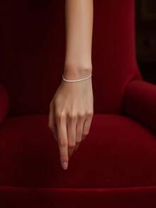 S925 Sterling Silver Starry Sky Bracelet, Hypoallergenic & Anti-Oxidation, Elegant & Luxurious, Versatile For Women, Daily & Party Wear, Gift Box Included - Bracelet - View 6