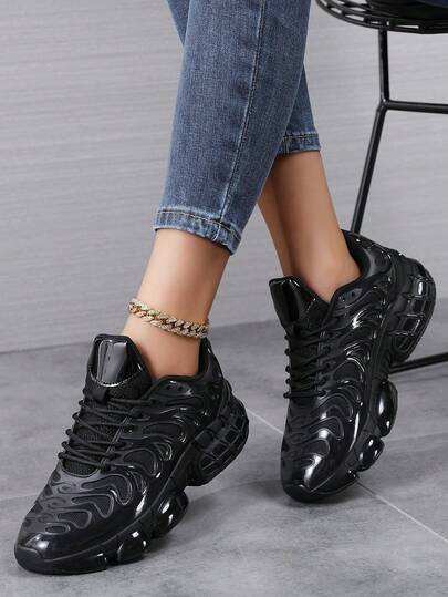 男女通用休闲复古运动训练鞋，学生休闲运动滑板鞋，女士户外跑步运动鞋