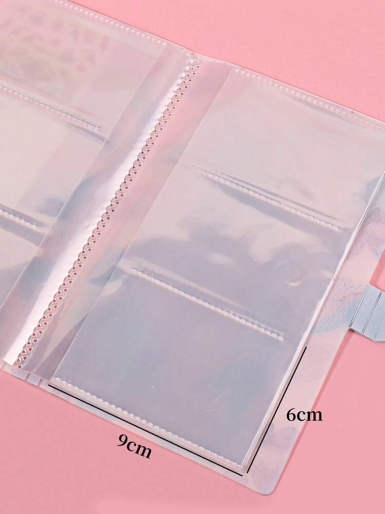 240 Pages Foldable Nail Art Sticker Storage Book, Transparent Anti-Scratch Nail Sticker Organizer - Multicolor - View 4