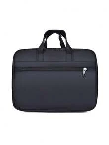 1个黑色公文包，简约时尚休闲多功能男士商务背包/笔记本电脑包 - 彩色 - 查看 7