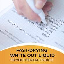 Wite-Out Brand Shake 'n Squeeze Correction Pen, 8 ML Correction Fluid, 4-Count Pack Of White Correction Pens, Fast, Clean And Easy To Use Pen Office Or Schoolsss Supplies - 修正筆 - 查看 8