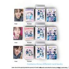 Bộ 55 thẻ ảnh LOMO của CORT1S, Album mới của CORT1S "COLOR OUTSIDE THE LINES" | GO!, What You Want | (M/A/RTIN, JAMES, JUHOON, SEONGHYEON, KEONHO) Thẻ quà tặng dành cho người hâm mộ, Thẻ kỷ niệm thần tượng hai mặt - Nhiều màu - Xem 8