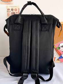 Ba lô Minnie Mouse dung tích lớn, miệng rộng - Màu hồng, phù hợp cho sinh viên đại học - Túi xách du lịch thời trang - Lựa chọn hoàn hảo cho việc đi làm và những chuyến đi cuối tuần. - Nhiều màu - Xem 7