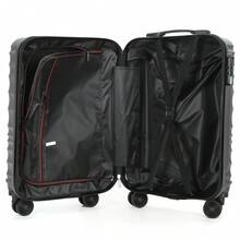 Vali Wave Style 20 inch có bánh xe xoay êm ái, vali xách tay cỡ cá nhân, bộ hành lý, hộp hành lý xách tay, hành lý xách tay, bộ hành lý, túi hành lý, vali kéo, túi du lịch, vali dung tích lớn, đồ dùng đựng quần áo, đồ dùng cần thiết cho du lịch biển, đồ dùng cần thiết cho kỳ nghỉ. - màu đen - Xem 9