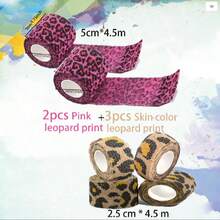 1-10pcs Self-Adhesive Elastic Bandage, Nonwoven Wrap Bandage - Multicolor - View 8