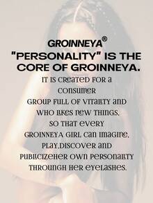 GROINNEYA 10 Pairs Cat Eye False Eyelashes Thick Soft Faux Mink Eyelashes Clear Band False Eyelashes Fluffy Lashes Dramatic Volume Lashes Natural Long Eyelashes Makeup Professional For Women - Black - View 8