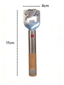 ABRIDOR DE GARRAFA DE LATA INOX - Prata - Visão 5
