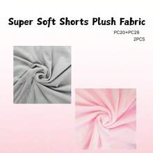 1pc Soft Plush Fabric Material, Suitable For Thanksgiving Decoration, DIY Handmade Home Textile, Applicable To Flannel - Multicolor - View 103