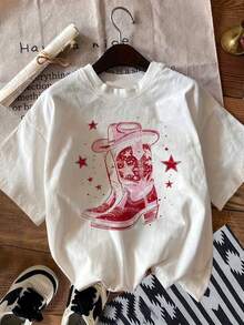 Women T-Shirts - Black 1 - View 8