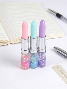 2支装唇线笔 – 中性色调，网络红人风情唇线笔，可爱学生唇线笔，学生专属的风情唇线笔，课堂奖励和奖品，派对礼品，课堂笔记，返校必备品，非常适合儿童节、教师节和其他庆祝活动。 - 黑色 - 查看 8