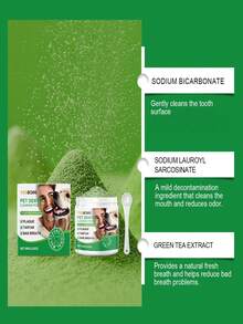 Yegbong Dog Teeth Cleaning Powder, Gentle Cleaning Of Tartar And Stains, Freshens Breath - Multicolor - View 7