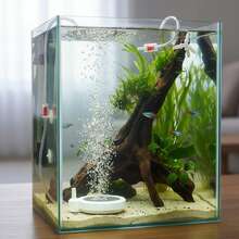 Silent Aquarium Bubble Stone Aerator Oxygen Pump Air Diffuser For Fish Tank - Aquascaping Tools - View 9