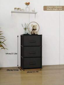 1pc Multi-Layer Storage Cabinet With Drawers, Bedroom Lingerie Organizer, Home Use Assembly Storage Rack, Floor Standing Assembly Storage Rack