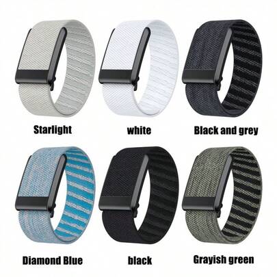 1pc Nylon Sport Band Compatible With Whop Band 4.0, Suitable For Men And Women, Breathable Adjustable Soft Wristband, Whop Fitness Tracker Wristband Whop 4.0