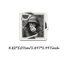 50pcs Vintage Torn Photo Stickers,Suitable For Decorating Tablet Cases, Water Cups, Tables, Waterproof Stickers - Multicolor - View 3