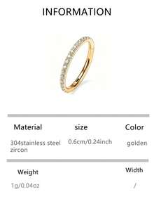 钛金属防过敏耳环、鼻环、唇环，适用于耳软骨、耳屏、耳垂、耳廓、耳甲腔等穿孔部位，镶嵌5A级立方氧化锆，尺寸6毫米/8毫米/10毫米 - 金色/银色 - 環形穿刺 - 查看 11