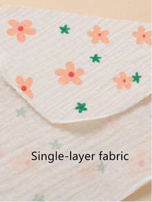 8片装轻薄透气单层婴儿围兜，可作喂食湿巾，多用途抹布，四季皆宜 - 彩色 - 查看 7