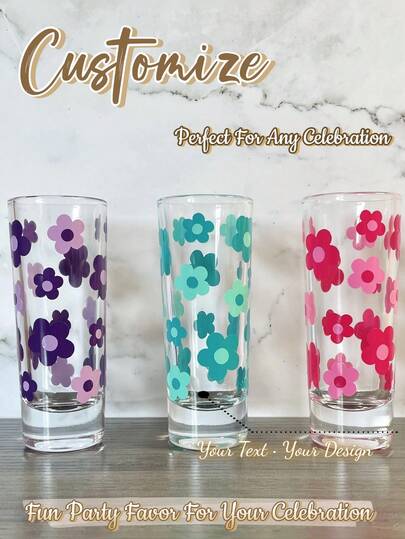 Customized Liquor Glass, Valentine's Day And Galentine's Party Gift, Can Be Customized With Text Or Patterns, Suitable For Weddings, Birthdays, Festivals, Personalized Valentine's Day Gift For Friends, Family And Couples, Customized Barware Gift For Parties, Events, Gatherings, Personalized Wedding Liquor Glass, Wedding Celebration Glassware, Customized Drinkware, Bridesmaid Gift