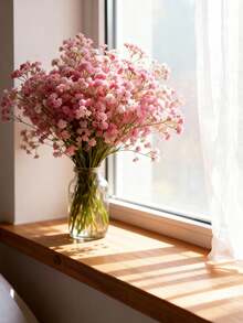 20 bông hoa baby's breath giả, gói lớn hoa baby's breath màu hồng giả thân dài, hoa trang trí sống động như thật cho bó hoa, bình hoa, trang trí đám cưới, tiệc tùng và trang trí nhà cửa, thích hợp cho Ngày Valentine, Lễ Phục Sinh, Ngày của Mẹ. - Nhiều màu - Xem 8