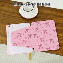 蝴蝶结单件翻盖桌面保护套，带笔槽、720°旋转支架、PU皮革材质，具备自动休眠/唤醒功能，兼容荣耀平板8/9/10、荣耀GT 11.5英寸/X7/X8A/X9/X8Pro/X9Pro/V9/V8 Pro、MatePad SE 11英寸/MatePad 11英寸（2023/2022款）/MatePad 11.5英寸（2026款）等机型。 - 彩色 - 查看 6