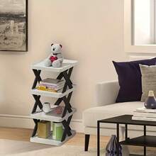 1个节省空间的转角鞋架收纳架 - 9层高窄结实鞋架，多用途收纳，适用于玄关、衣橱、车库和客厅，可作鞋架、鞋子整理架、房间隔断，适合千家万户 - 彩色 - 查看 12