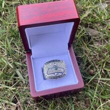Silver Color Rhinestone 2013 Football Championship Ring With Box For Men - Ring With Box - View 3
