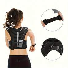 Senmeo 12LB Weighted Vest With Reflective Strips, Unisex Design For Running/Training/Workout/Strength Training - xám - Xem 9