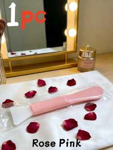 30支装硅胶面膜刷，柔软刷毛带刮片，多功能双用途泥膜刷，DIY面膜调理美容工具