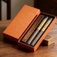 80/120 Natural Chess Nan Thread Incense Stick+Incense Burner Set, Thickened Natural Aromatherapy, Suitable For Yoga Meditation Purification And Gift Giving - Multicolor - View 2