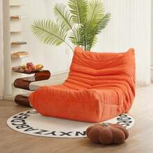 Juegos de la sala de estardV Silla unto a la cimenea sofa de piso sin azos de mediados de  silla de sn de piso de terciopelo carmesi p suave sofa de es para sala de estar dormito y oficinaLiving Room Sets - Mandarina - Ver 1