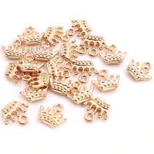 30pcs 13x14mm Crown Charms Pendant Zinc Alloy Metal DIY Jewelry Making Accessories Findings For Necklace BraceletValentine's Day Gift For Her JVLD - 皇冠飾物 - 查看 5